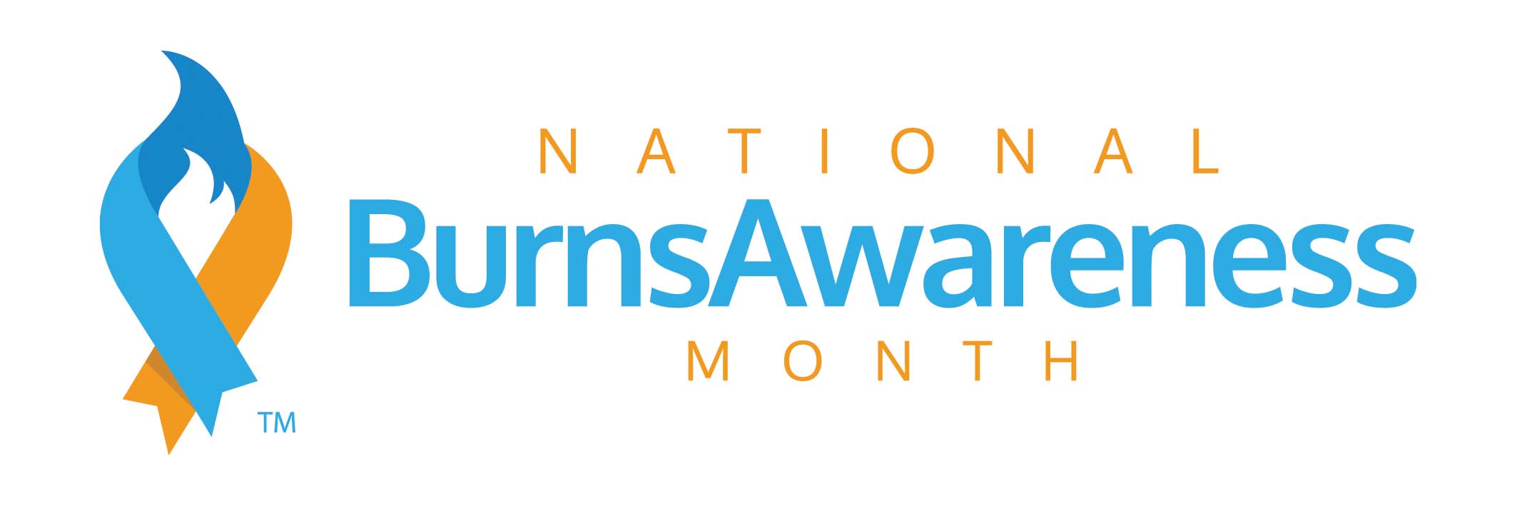 National Burns Awareness Month logo